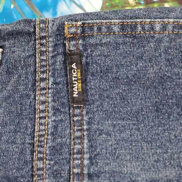 NAUTICA BOYS DENIM WITH ADJUSTABLE WAISTBAND SIZE M 5/6 - Picture 3 of 5